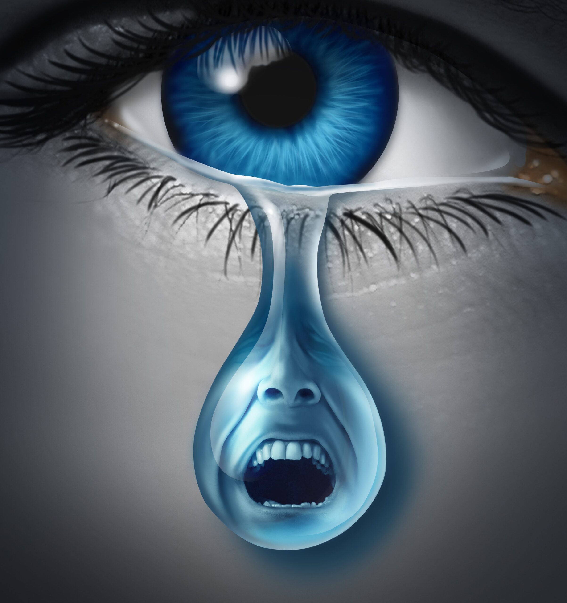 Person showing signs of emotional distress in need of professional support for lasting mental health improvement